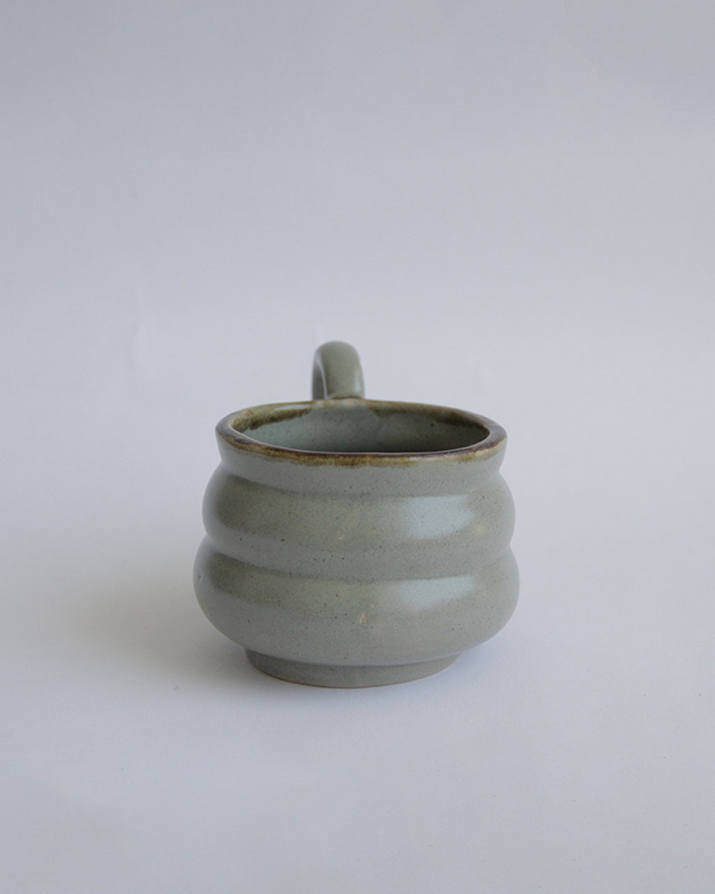taza panal, gris/caramelo