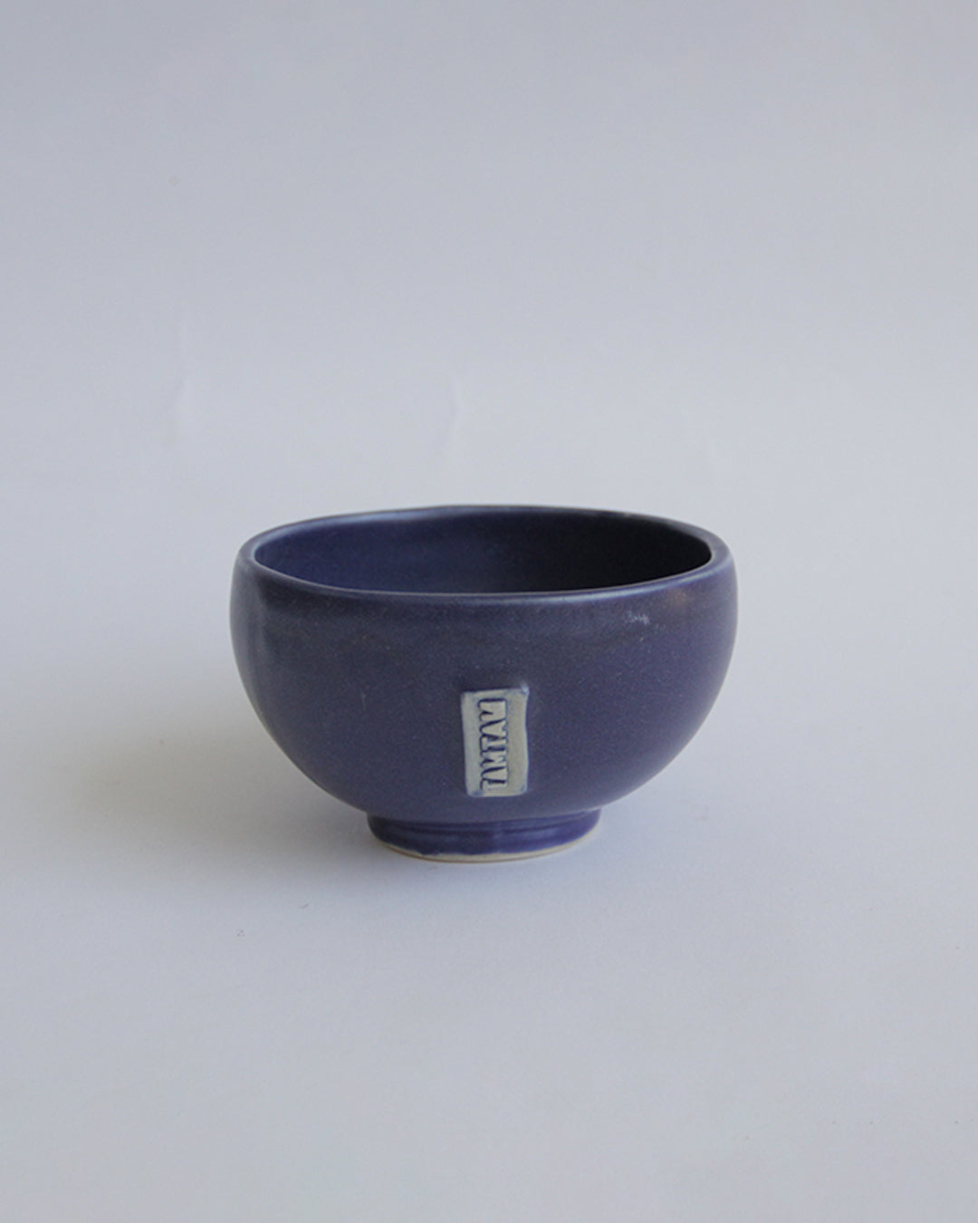 taza campana grande, azul