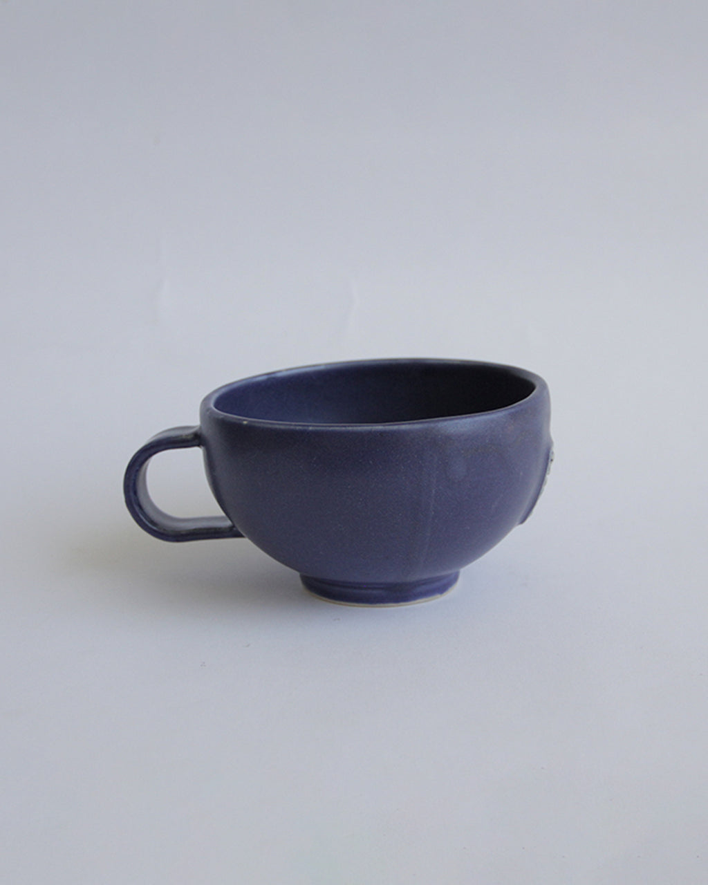 taza campana grande, azul
