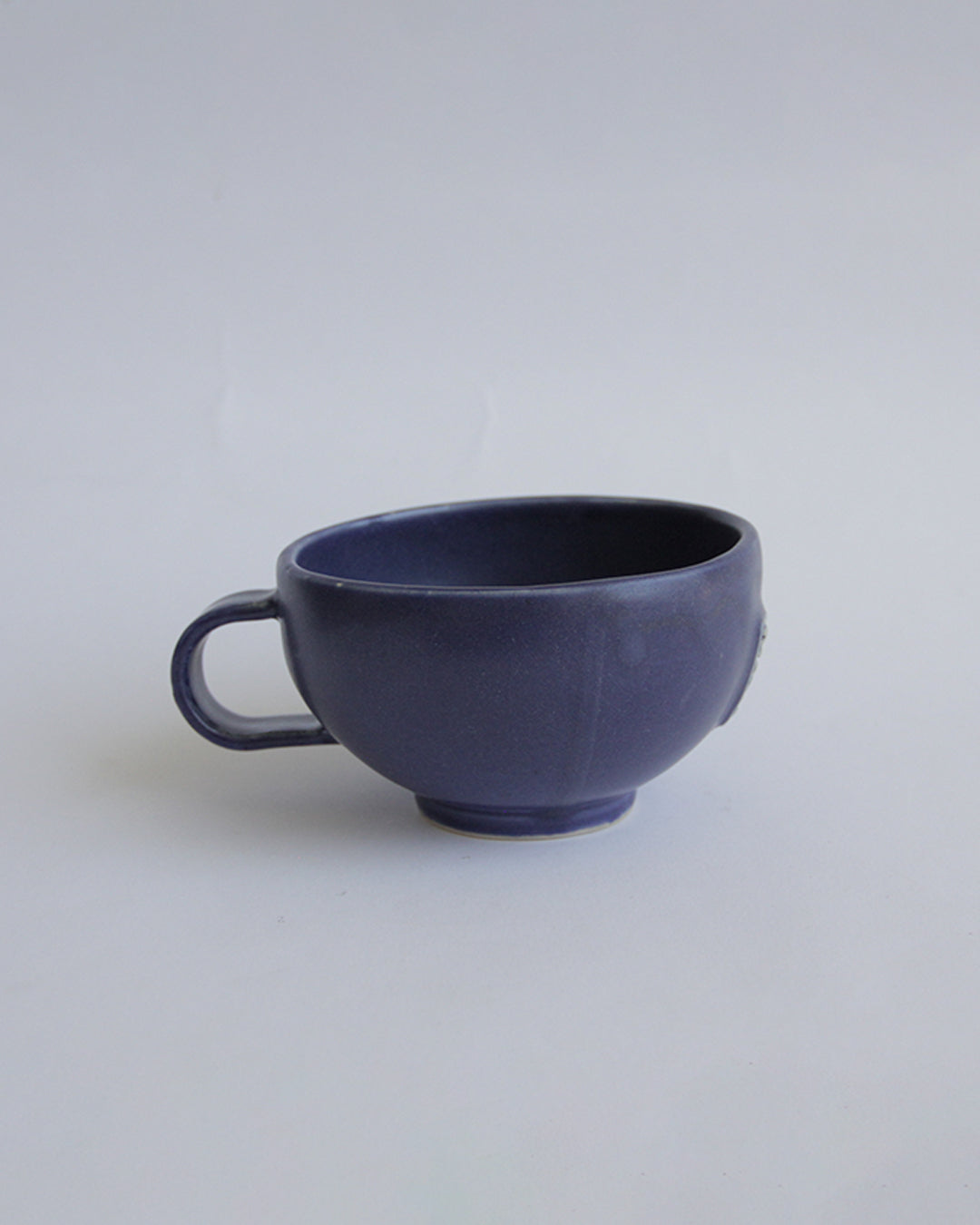 taza campana grande, azul