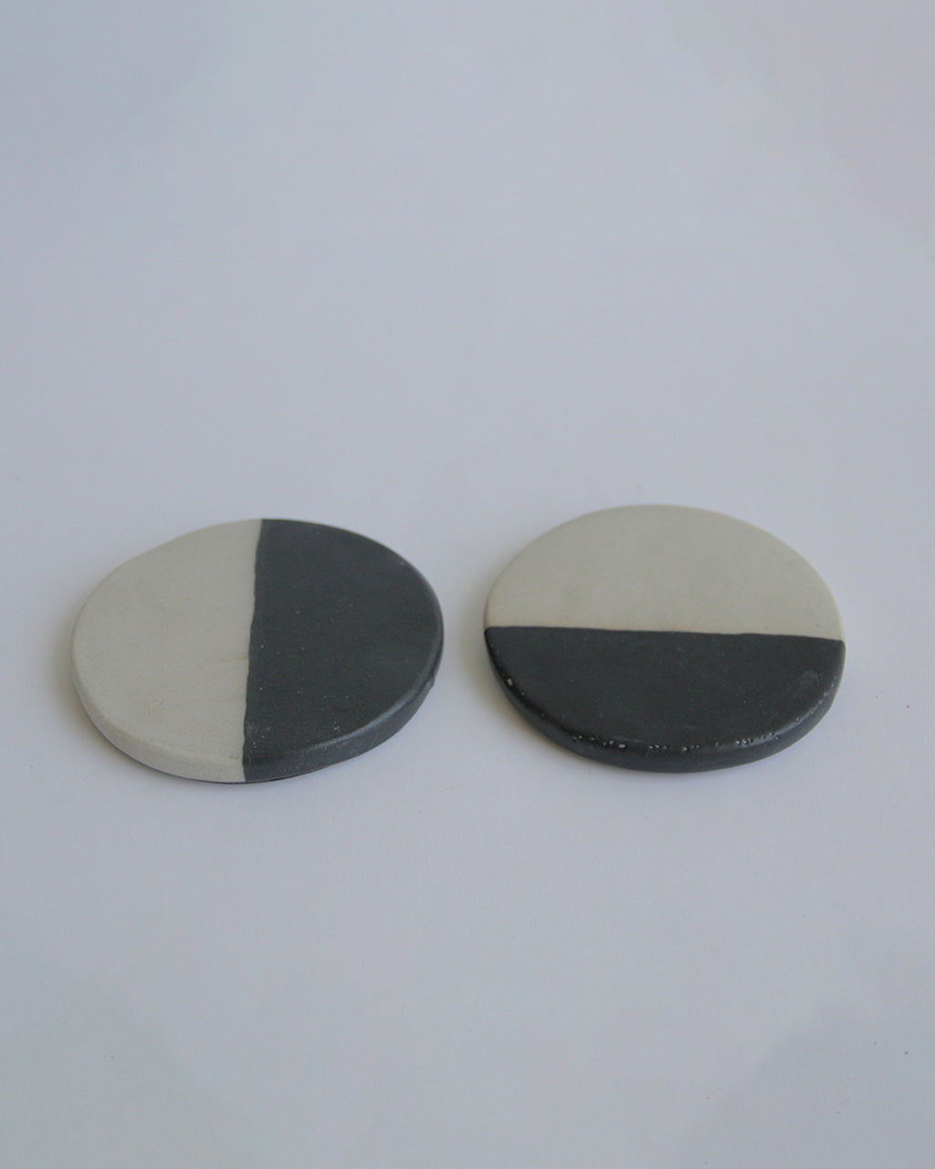 portavasos ceramica blanco