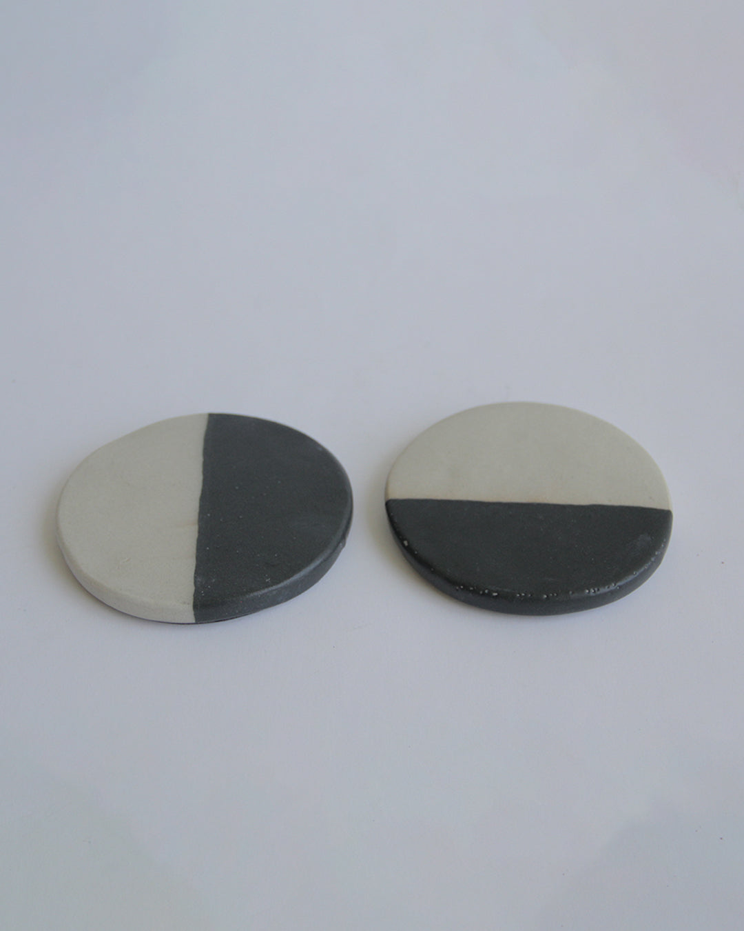 portavasos ceramica blanco
