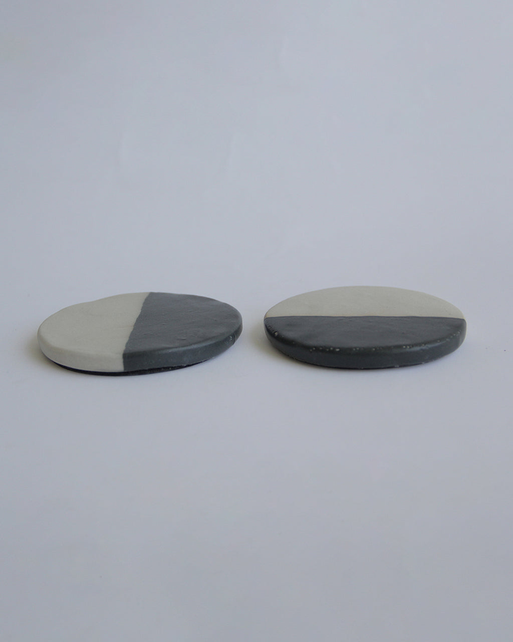 portavasos ceramica blanco