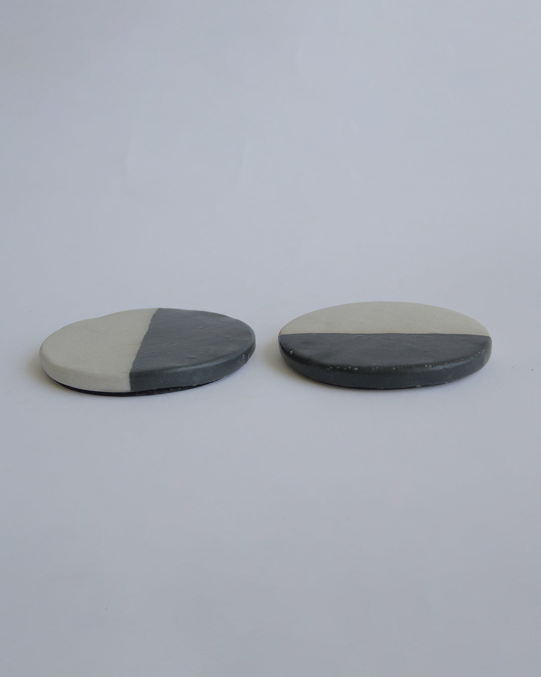 portavasos ceramica blanco