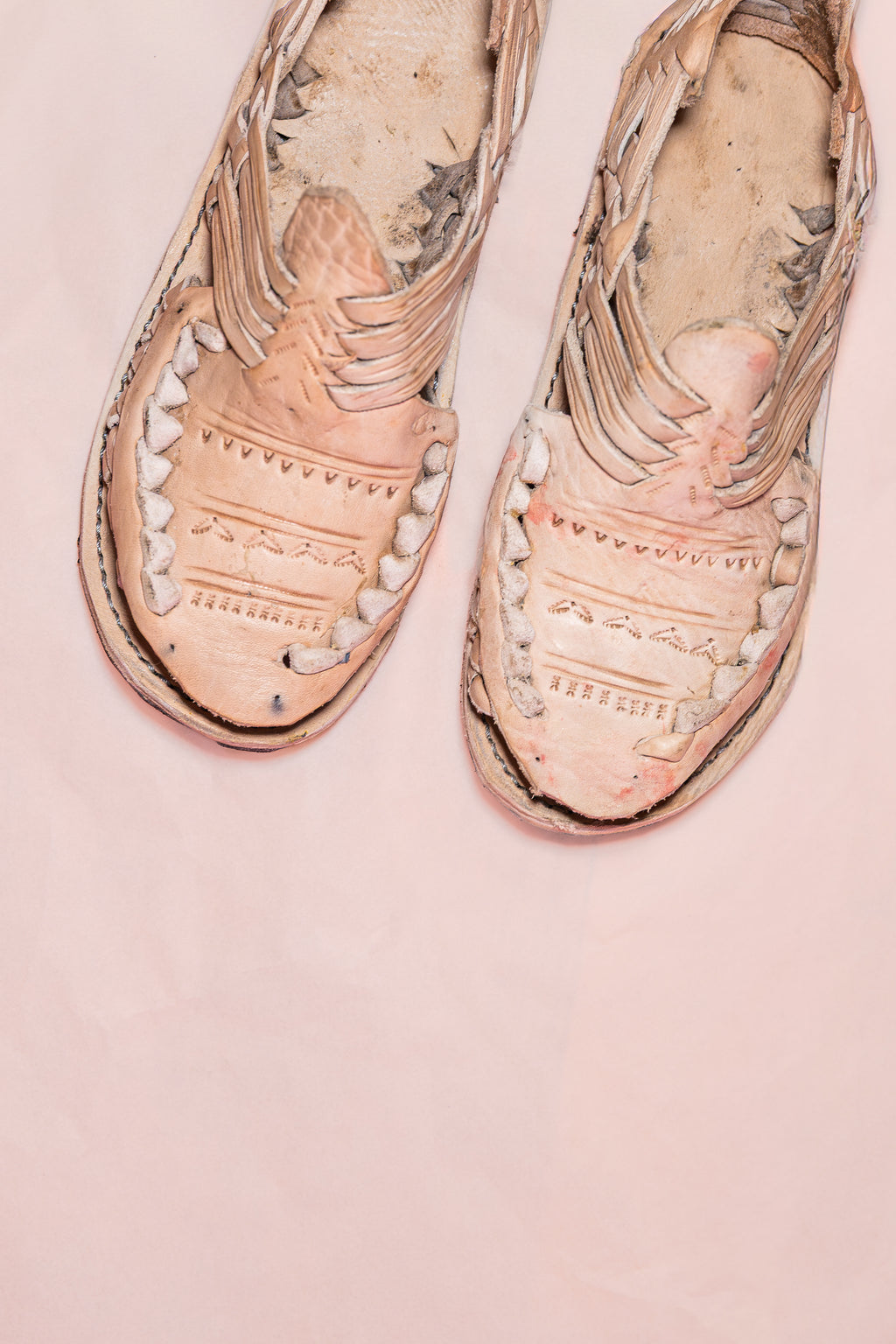 Huaraches de pala