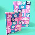 libreta pasta blanda un cuarto de carta muertos