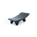 Metate de obsidiana negra