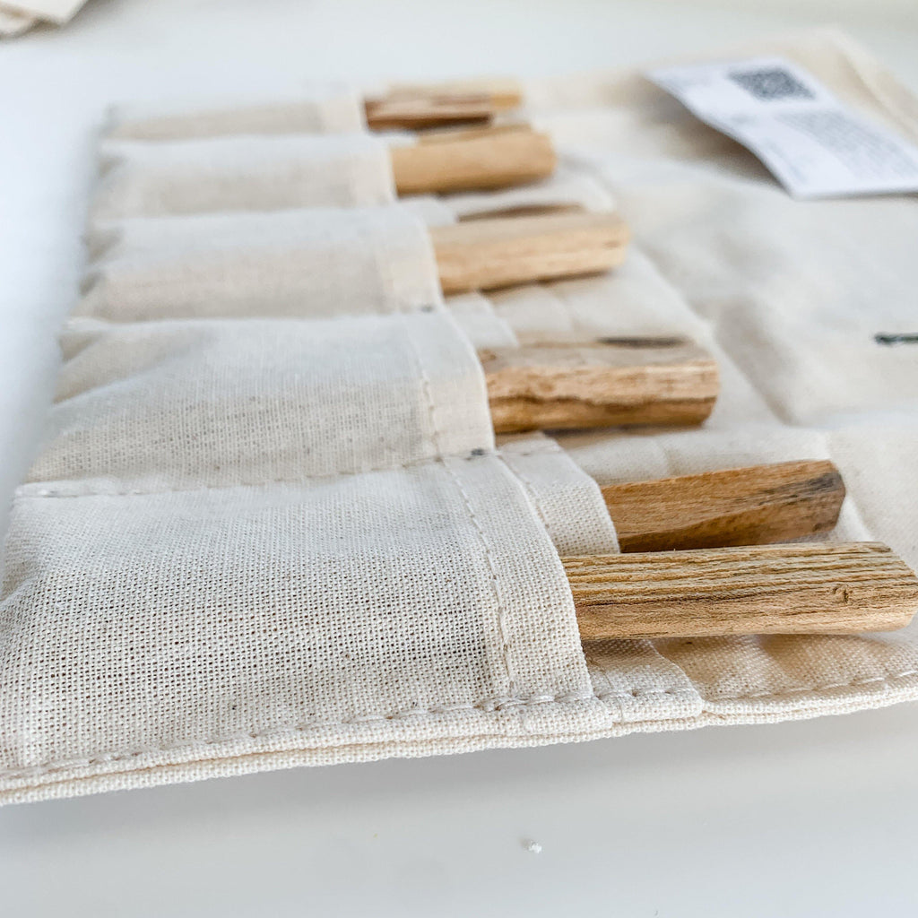 palo santo pouch