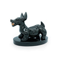 Perro con mazorca