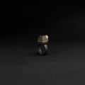 Anillo cubo de pirita