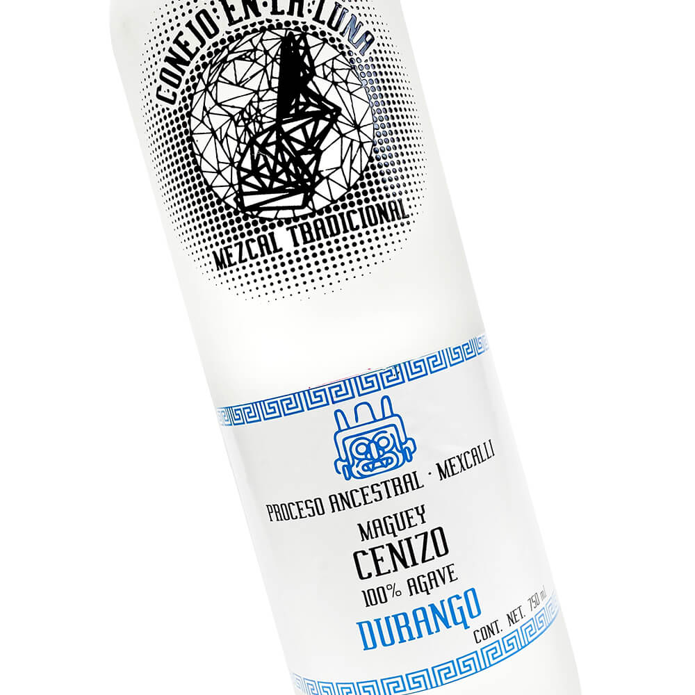 mezcal artesanal cenizo de Durango de 750ml