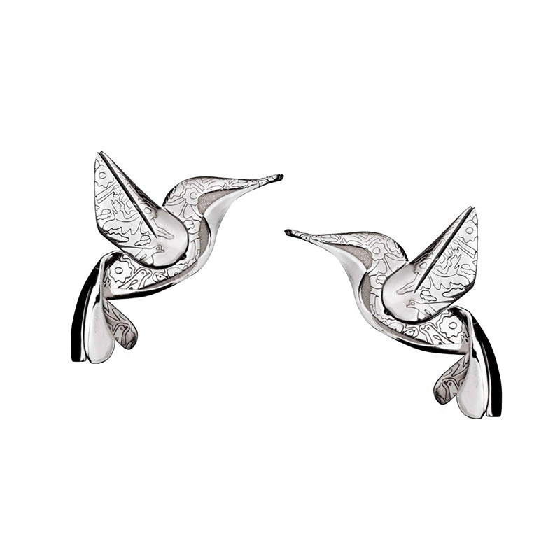 aretes colibrí