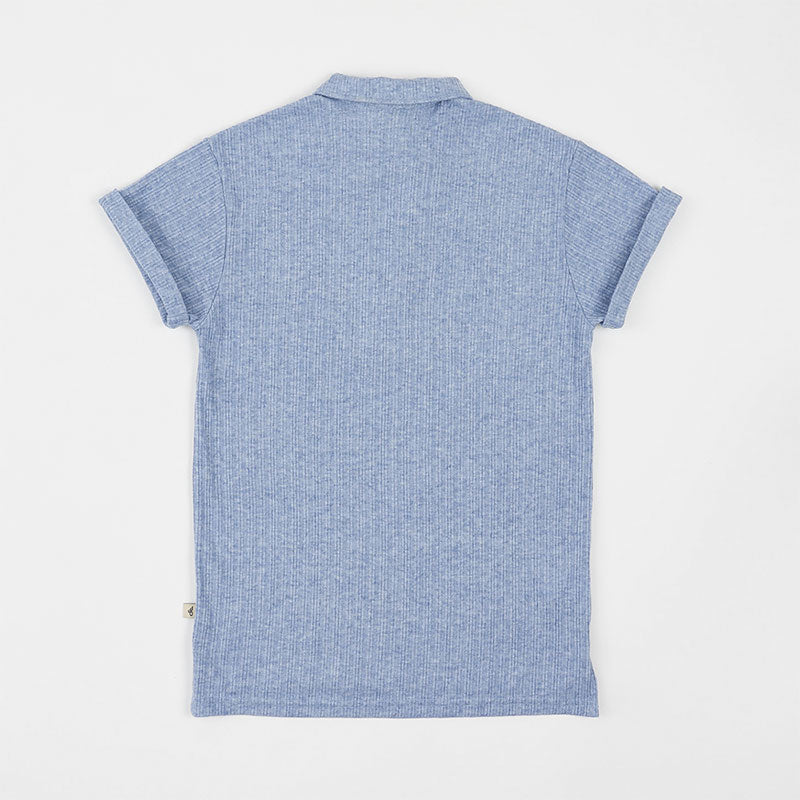polo azul cielo