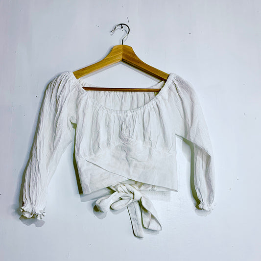 Crop Top Blanco