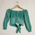 Crop Top Azul cielo