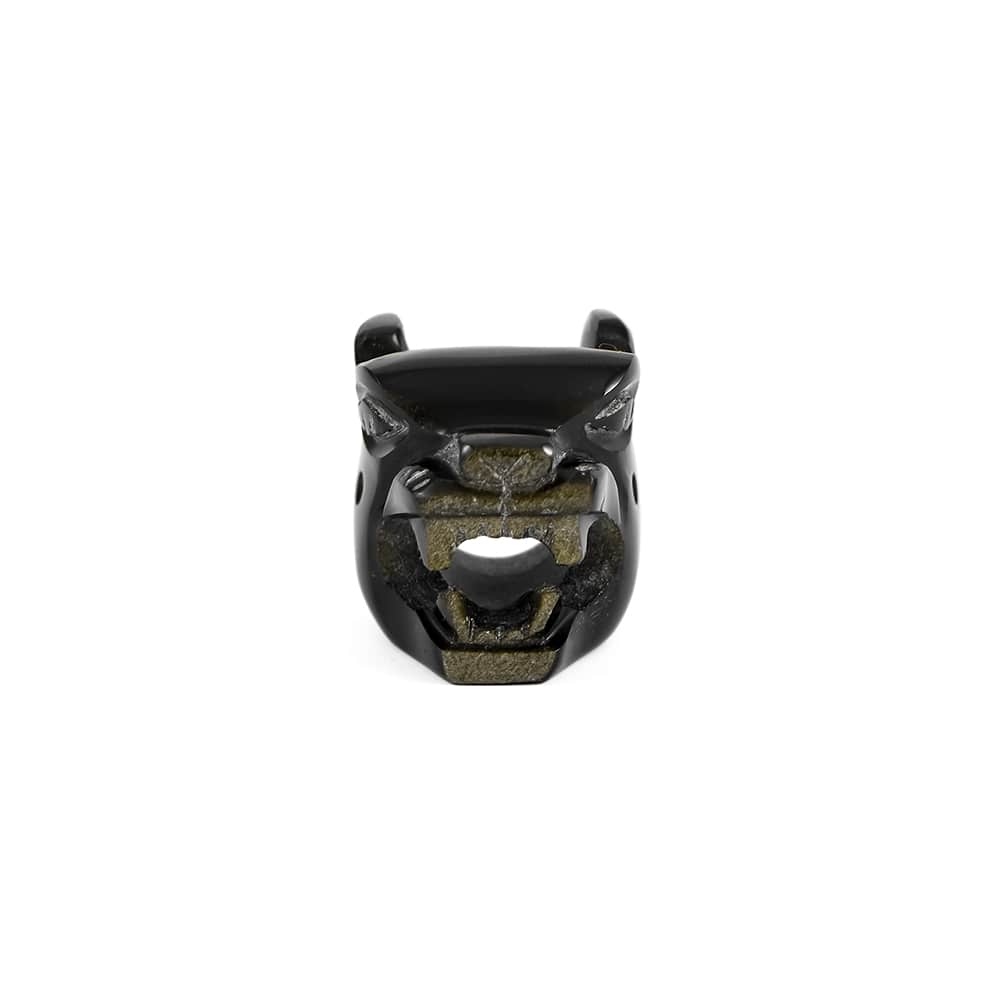 dije jaguar de obsidiana