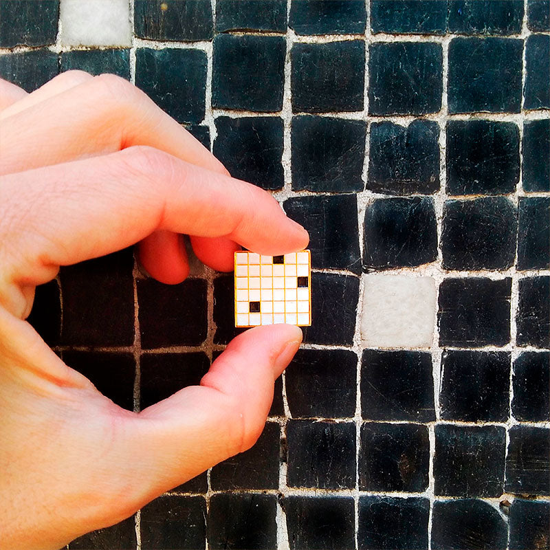 pin mosaicos blanco