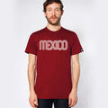 playera México 68 cranberry