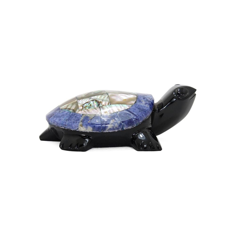 tortuga de obsidiana con piedra M