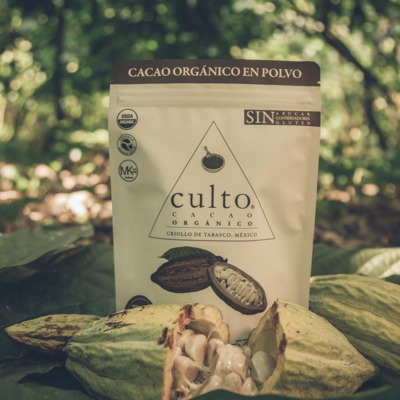 cacao orgánico en polvo 250 g