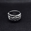 anillo piel dragon