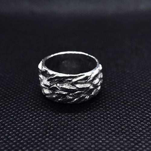 anillo piel dragon